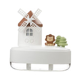 Maxbell Maxbell Portable Air Humidifier 650ml Silent Windmill Castle USB for Office Bedroom White
