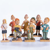 Maxbell Professional People Figures Painted Exquisite Sculpture for Bedroom Bookcase Style A