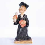 Maxbell Professional People Figures Painted Exquisite Sculpture for Bedroom Bookcase Style D