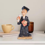Maxbell Professional People Figures Painted Exquisite Sculpture for Bedroom Bookcase Style D