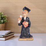 Maxbell Professional People Figures Painted Exquisite Sculpture for Bedroom Bookcase Style D