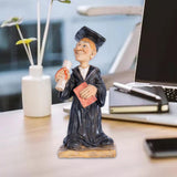 Maxbell Professional People Figures Painted Exquisite Sculpture for Bedroom Bookcase Style D