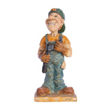 Maxbell Professional People Figures Painted Exquisite Sculpture for Bedroom Bookcase Style E