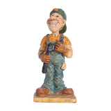 Maxbell Professional People Figures Painted Exquisite Sculpture for Bedroom Bookcase Style E