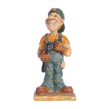 Maxbell Professional People Figures Painted Exquisite Sculpture for Bedroom Bookcase Style E