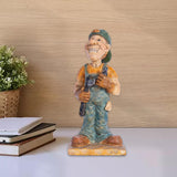 Maxbell Professional People Figures Painted Exquisite Sculpture for Bedroom Bookcase Style E