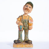 Maxbell Professional People Figures Painted Exquisite Sculpture for Bedroom Bookcase Style G
