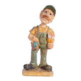 Maxbell Professional People Figures Painted Exquisite Sculpture for Bedroom Bookcase Style G