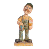 Maxbell Professional People Figures Painted Exquisite Sculpture for Bedroom Bookcase Style G