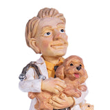 Maxbell Professional People Figures Painted Exquisite Sculpture for Bedroom Bookcase Style I