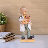 Maxbell Professional People Figures Painted Exquisite Sculpture for Bedroom Bookcase Style I