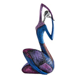 Maxbell Abstract Statue Resin Figurine Artwork Sculpture for Bedroom Shelf Ornament 13cmx10cmx27cm
