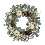 Maxbell Fall Pumpkin Wreath Winter Wreath Wall Hanging for Door Thanksgiving Xmas