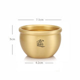 Maxbell Money Jar Accent Burner Feng Shui Wealth Porsperity Figurine for Home Decor C