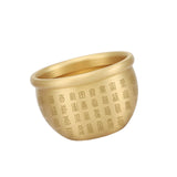 Maxbell Money Jar Accent Burner Feng Shui Wealth Porsperity Figurine for Home Decor D