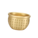 Maxbell Money Jar Accent Burner Feng Shui Wealth Porsperity Figurine for Home Decor D