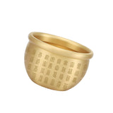 Maxbell Money Jar Accent Burner Feng Shui Wealth Porsperity Figurine for Home Decor D