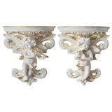 Maxbell Wall Shelf Sculpture Wall Mount Hanging Rack Resin Decoration Home Decor StyleA