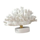 Maxbell Artificial Coral Sculpture Resin Figurine Crafts for Bedroom Office Decor 12.5cmx23cmx12cm