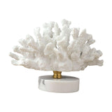 Maxbell Artificial Coral Sculpture Resin Figurine Crafts for Bedroom Office Decor 12.5cmx23cmx12cm