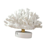 Maxbell Artificial Coral Sculpture Resin Figurine Crafts for Bedroom Office Decor 12.5cmx23cmx12cm