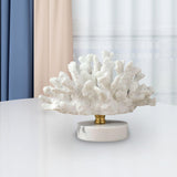 Maxbell Artificial Coral Sculpture Resin Figurine Crafts for Bedroom Office Decor 12.5cmx23cmx12cm
