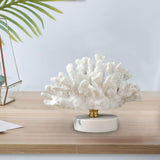 Maxbell Artificial Coral Sculpture Resin Figurine Crafts for Bedroom Office Decor 12.5cmx23cmx12cm