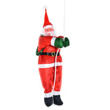 Maxbell Santa Doll Hanging Wall Decorative Animated Snowman for Christmas Tree Climbing Rope