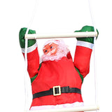 Maxbell Santa Doll Hanging Wall Decorative Animated Snowman for Christmas Tree Climbing Ladder