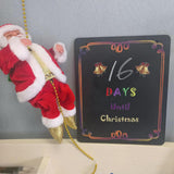 Maxbell Calendar Blackboard Christmas Chalkboard Store Signs Crafts for Farmhouse