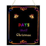 Maxbell Calendar Blackboard Christmas Chalkboard Store Signs Crafts for Farmhouse
