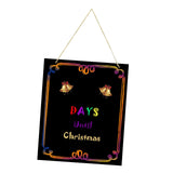 Maxbell Calendar Blackboard Christmas Chalkboard Store Signs Crafts for Farmhouse