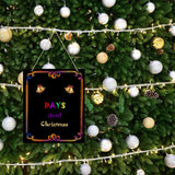Maxbell Calendar Blackboard Christmas Chalkboard Store Signs Crafts for Farmhouse