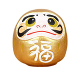 Maxbell Maxbell Daruma Doll Statue Craft Decorative for Table Bookshelf Decor Orange