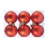 Maxbell Maxbell 6x Christmas Ball Ornaments Tree Shatterproof Festive Engagement Holiday B