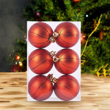 Maxbell Maxbell 6x Christmas Ball Ornaments Tree Shatterproof Festive Engagement Holiday B