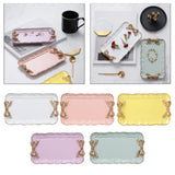 Maxbell Jewelry Display Tray Fashion Storage Box for Earrings Pendants Dresser violet