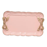 Maxbell Jewelry Display Tray Fashion Storage Box for Earrings Pendants Dresser pink