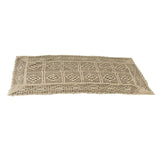 Maxbell Lace Tablecloth Coffee Table Mat Decorative Hollow for Holiday Home Decor 40cmx90cm