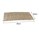 Maxbell Lace Tablecloth Coffee Table Mat Decorative Hollow for Holiday Home Decor 40cmx90cm