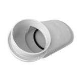 Maxbell Offset Toilet Flange Connector PVC Tub Waste for Plumbing Drainage Systems