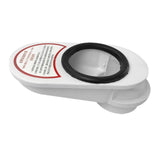 Maxbell Offset Toilet Flange Connector PVC Tub Waste for Plumbing Drainage Systems