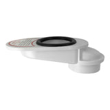 Maxbell Offset Toilet Flange Connector PVC Tub Waste for Plumbing Drainage Systems
