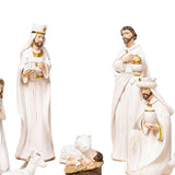 Maxbell Nativity scene Jesus Doll Statue Decorative Gift Office Home Decor