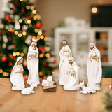 Maxbell Nativity scene Jesus Doll Statue Decorative Gift Office Home Decor