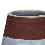 Maxbell Maxbell Ceramic Retro Match Holder for Fireplace with Storage Pot Jar Gifts Grey