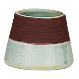 Maxbell Maxbell Ceramic Retro Match Holder for Fireplace with Storage Pot Jar Gifts Green