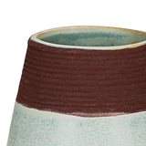 Maxbell Maxbell Ceramic Retro Match Holder for Fireplace with Storage Pot Jar Gifts Green