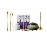 Maxbell 9 Pieces Copper incenses Burner Fragrance Tool Making Kit for Meditation