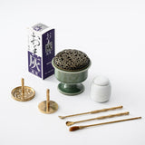 Maxbell Brass Cense Making Kit Durable Fragrance for Yoga Indoor Cense Supplies